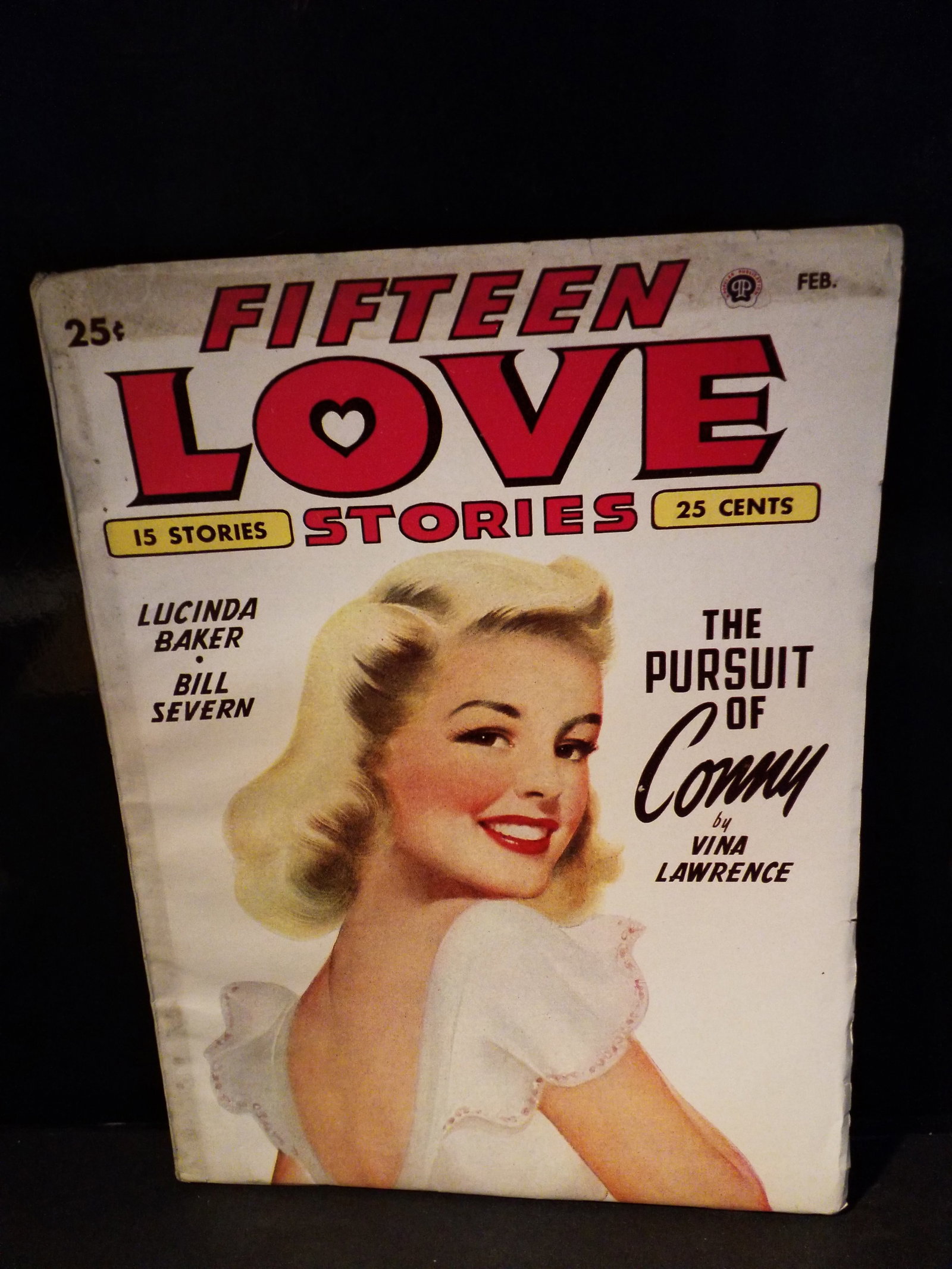 Fifteen Love Stories The Pursuit of Conny Feb. 1949 VG+-F+ (1 of 8)