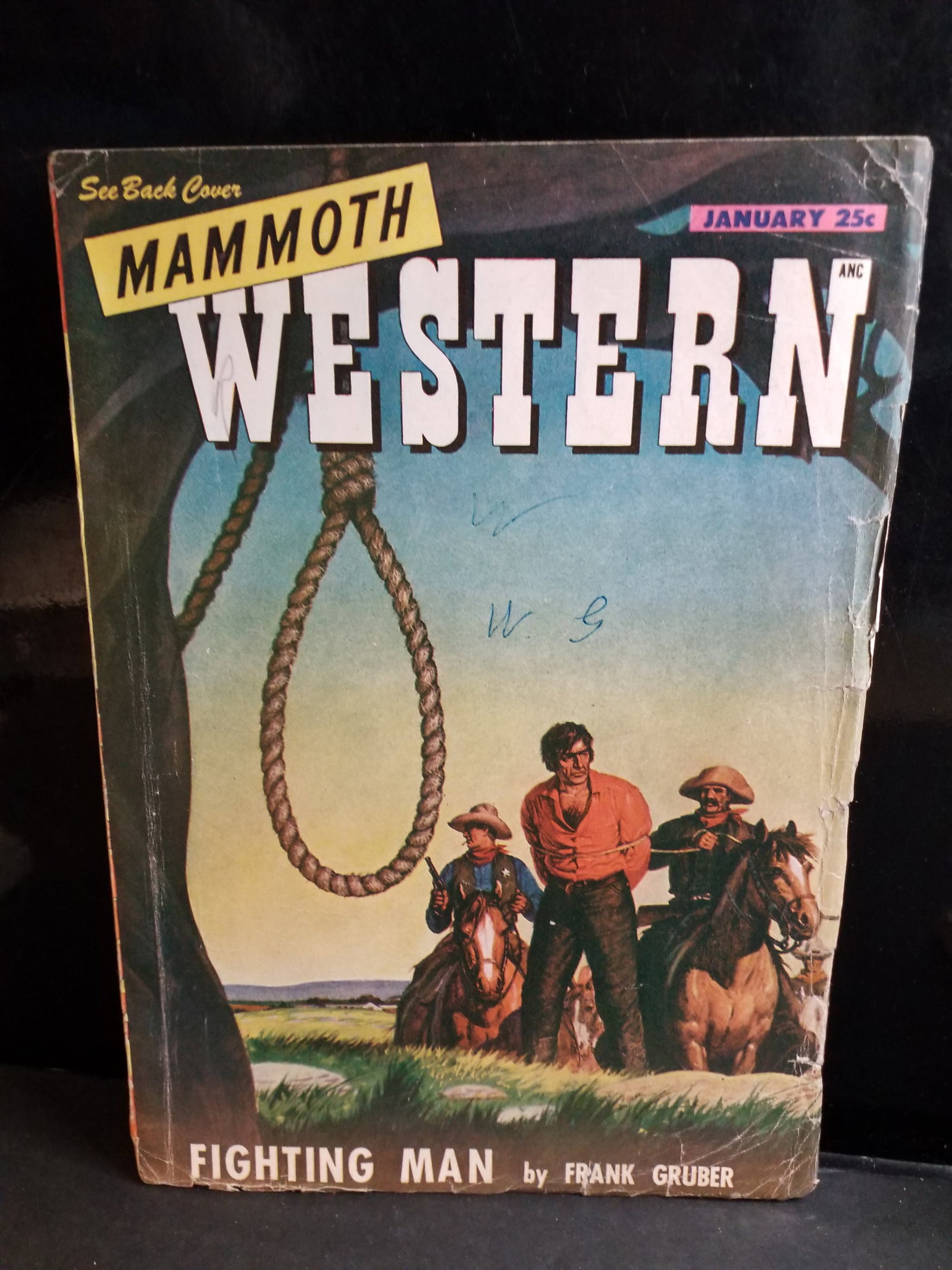 January 1948 issue of Mammoth Western magazine, Fighting Man by Frank Gruber VG+-VF+ (1 of 10)