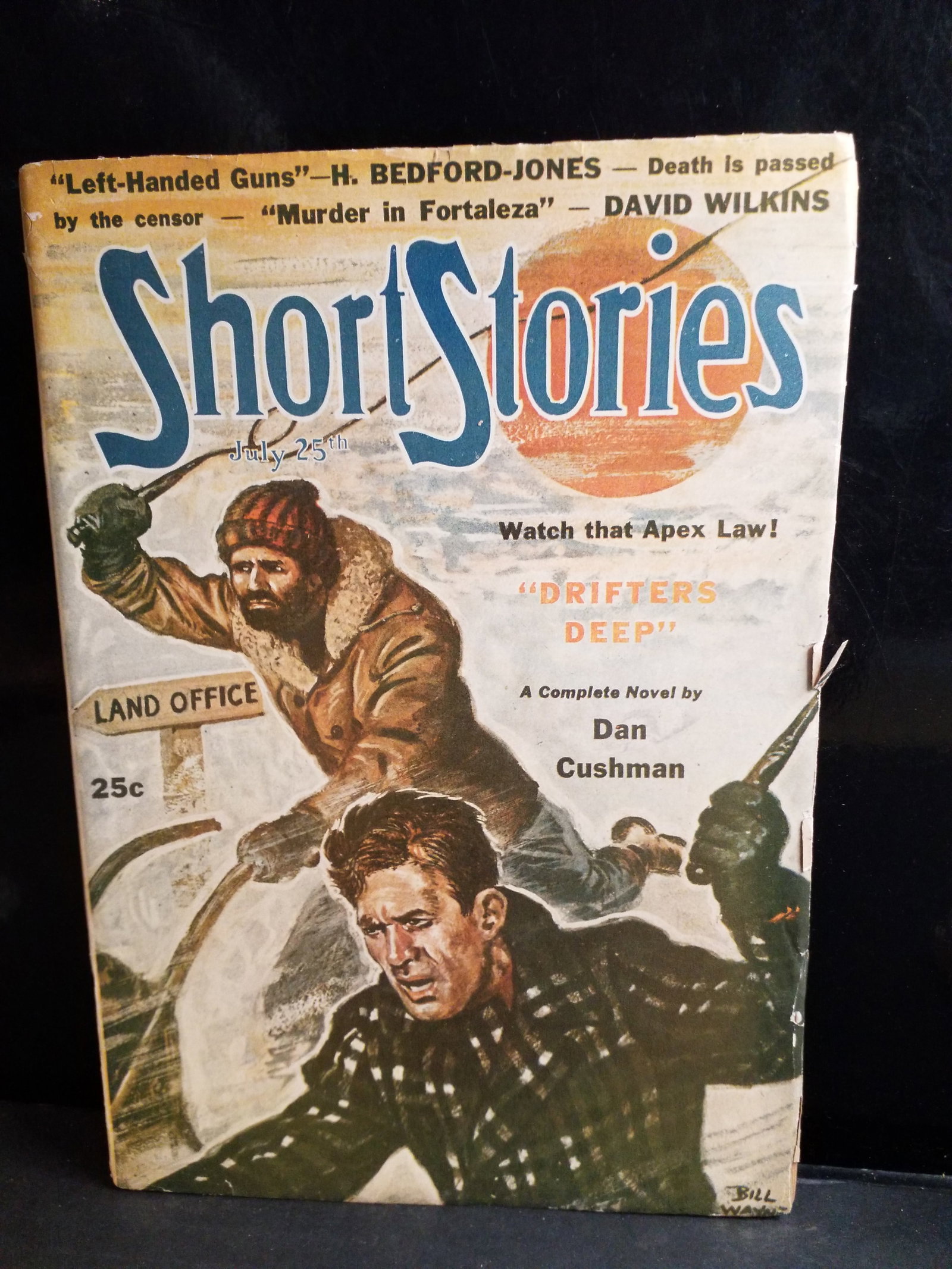 July 25 1946 VG+ Short Stories Drifters Deep by Dan Cushman Left Hannded Guns etc. (1 of 7)
