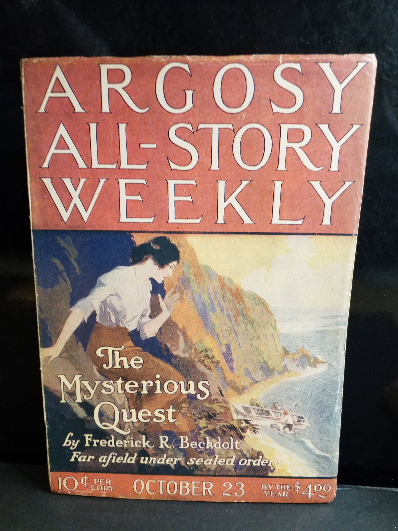 Argosy All Star Weekly October 23, 1920 Mysterious Quest Frederick R Bechdolt /VG+-F (1 of 6)