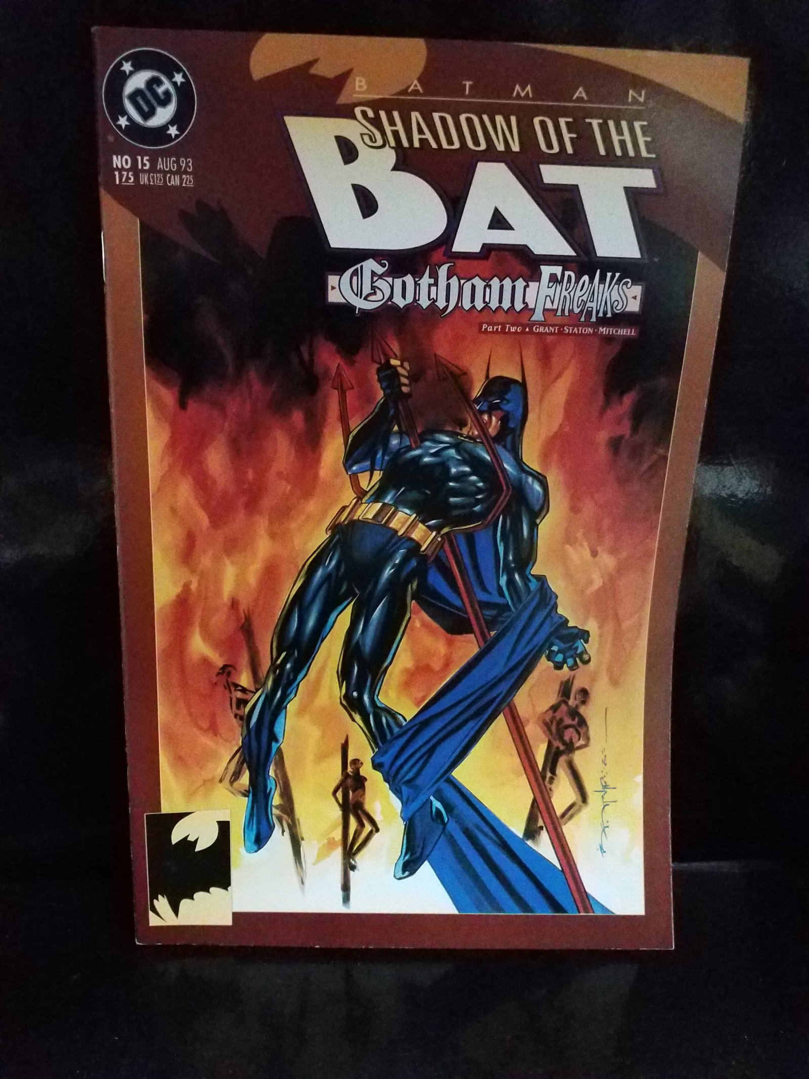 Batman: Shadow of the Bat #15 1993 DC Comics Comic Book / VF+-NM (1 of 2)