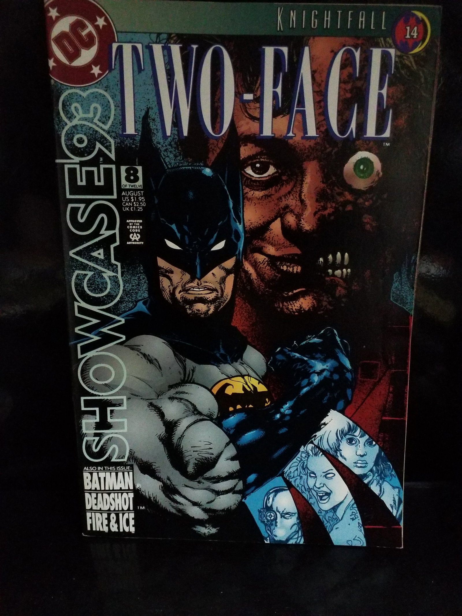 DC Comics Knightfall TWO-FACE SHOWCASE '93 (PART-8 of 12) #14 - AUG.1993 / VF+-NM (1 of 2)
