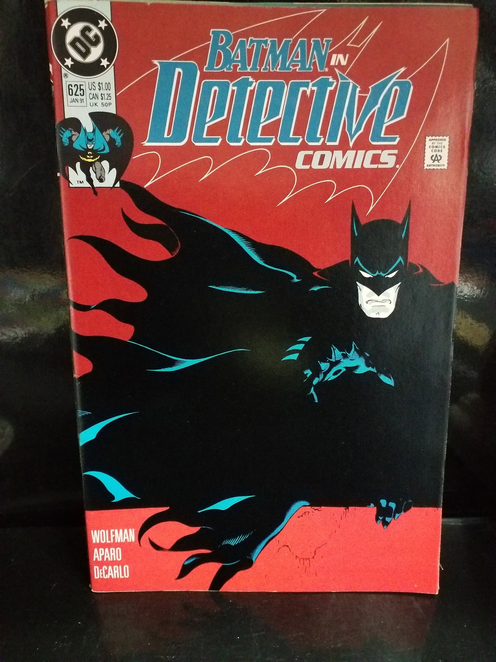 Detective Comics # 625 VF 1st Print DC Comic Book Batman Joker Robin / VF+-NM (1 of 2)