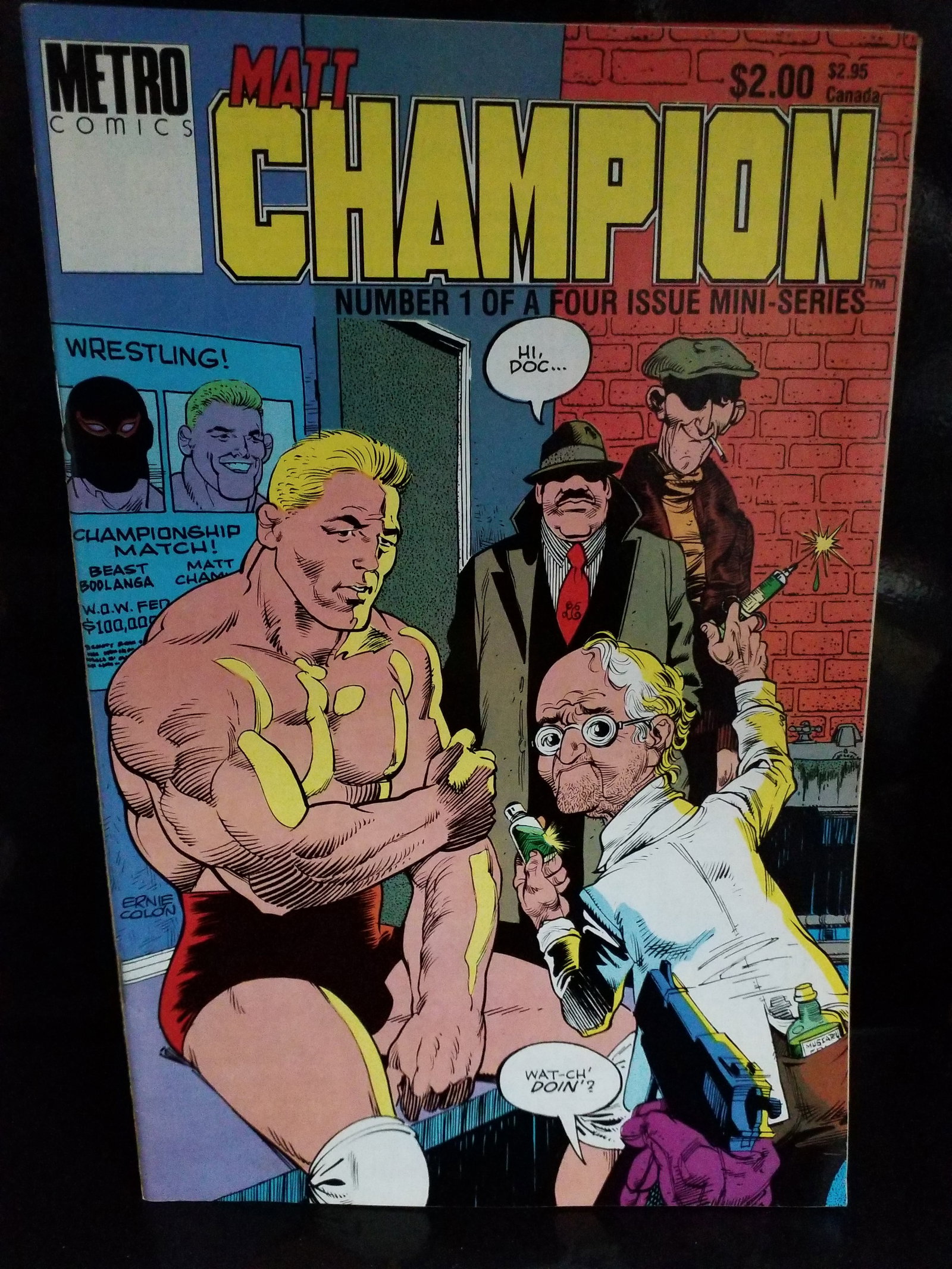 Matt Champion #1 One-Shot 1987 Metro Comics High Grade Comic Book /VF+: Higher grade comic, Many Comic books being added, most of which are in Exceptional Condition. Many Grade worthy and higher grade. Please inspect pictures.
