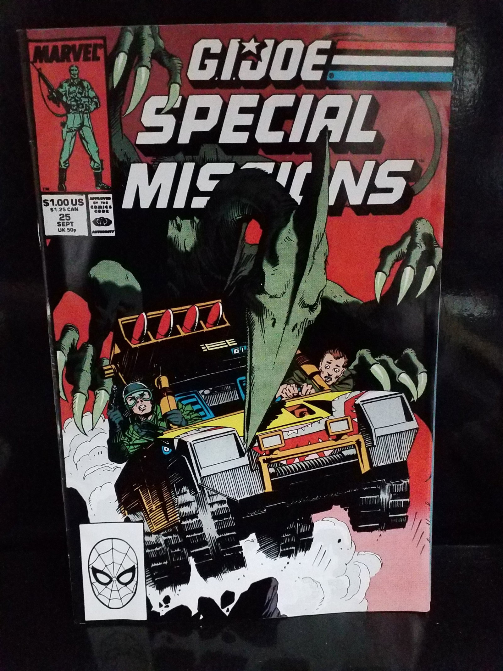 GI JOE SPECIAL MISSIONS #25 "FORCED PLAY" ANDY KUBERT COVER MARVEL COMICS 1989 VF+: Higher grade comic, Many Comic books being added, most of which are in Exceptional Condition. Many Grade worthy and higher grade. Please inspect pictures.