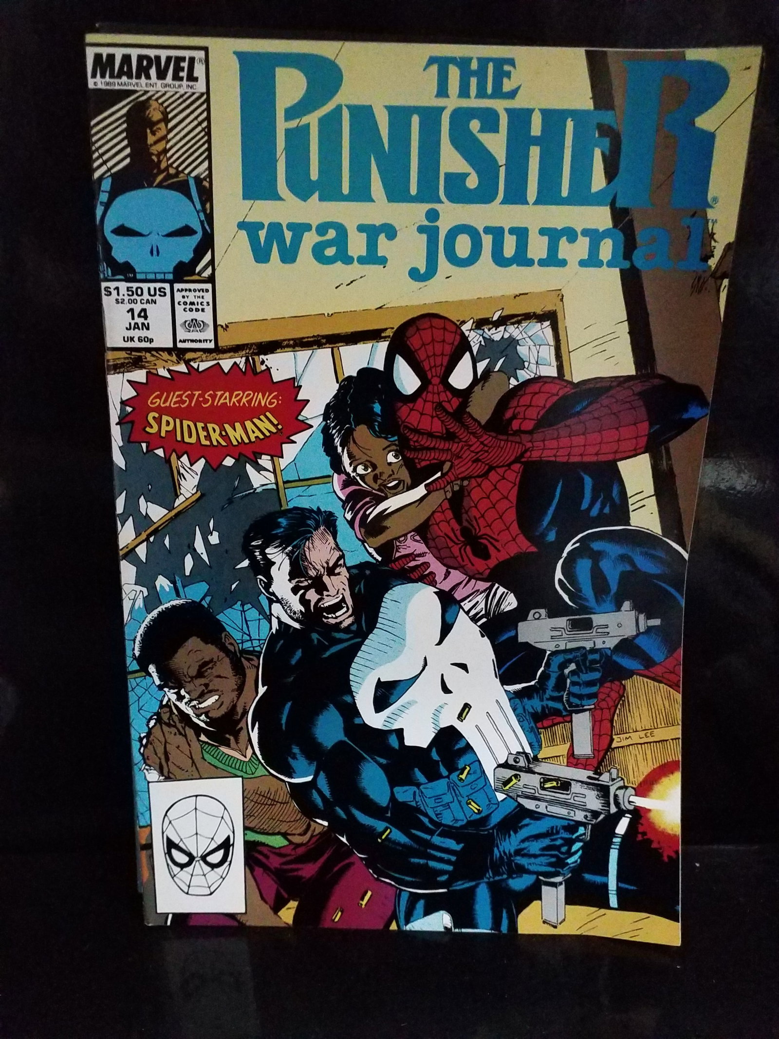 Punisher War Journal #14 NM 1990 High Grade Marvel Comic Spider-man Appearance VF+: Higher grade comic, Many Comic books being added, most of which are in Exceptional Condition. Many Grade worthy and higher grade. Please inspect pictures.