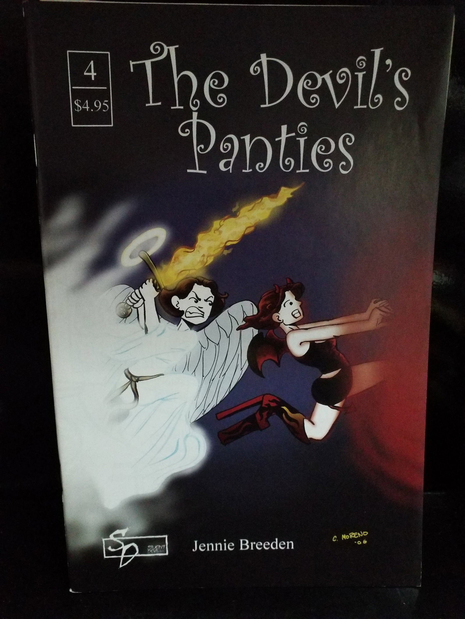 Devil's Panties #4 Comic Book Silent Devil 2006 High Grade Jennie Breeden VF+: Higher grade comic, Many Comic books being added, most of which are in Exceptional Condition. Many Grade worthy and higher grade. Please inspect pictures.