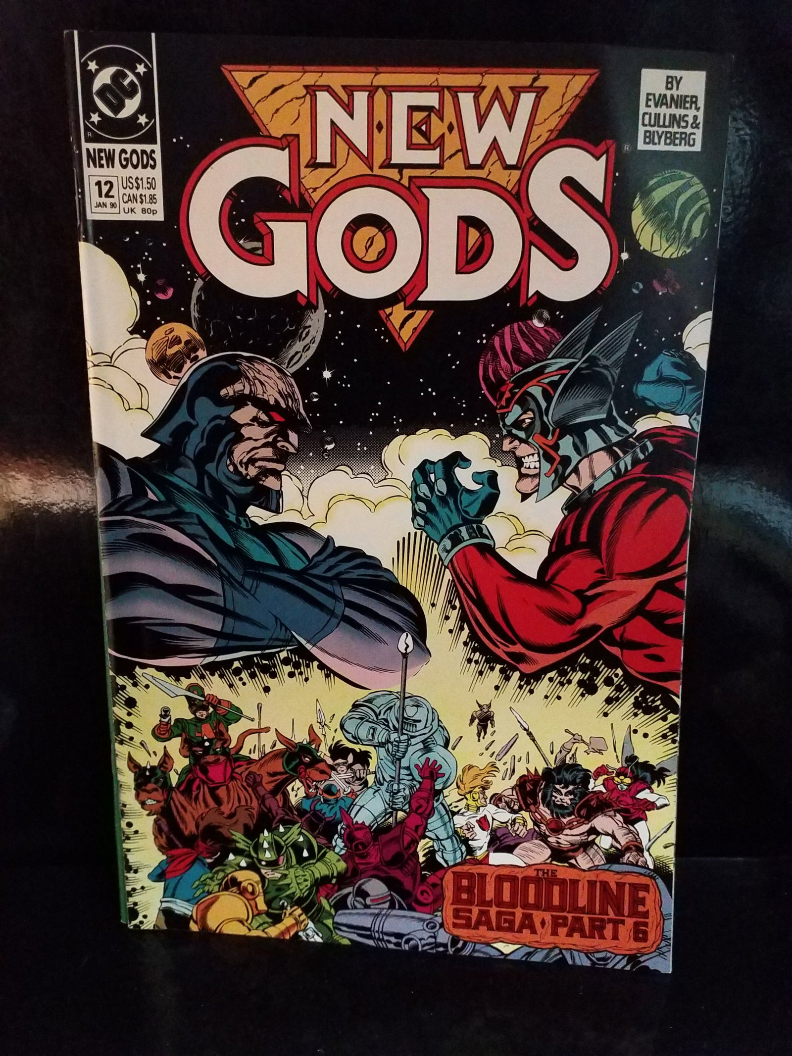 New Gods 12 DC Comics 1990. The Bloodline Sage Part 6 High Grade Comic Book VF+: Higher grade comic, Many Comic books being added, most of which are in Exceptional Condition. Many Grade worthy and higher grade. Please inspect pictures.