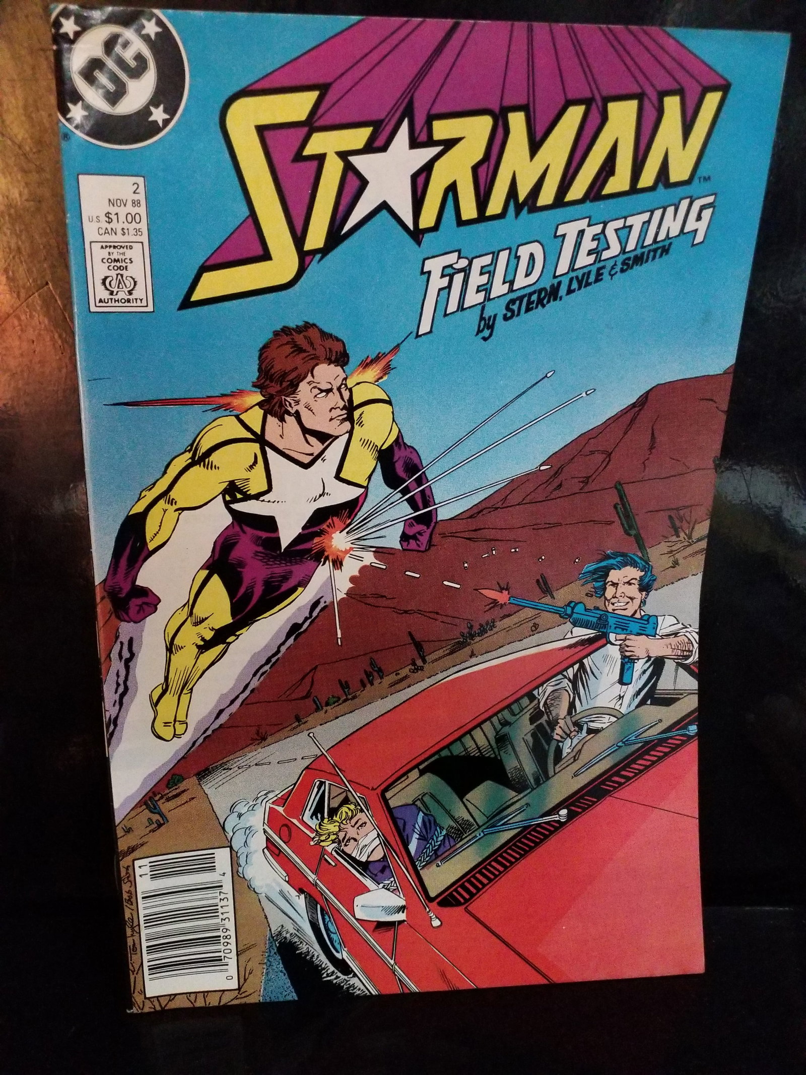 Starman "Field Testing" #2 Nov. 88 DC Comics Roger Stern Tom Lyle Bob Smith VF+ (1 of 2)