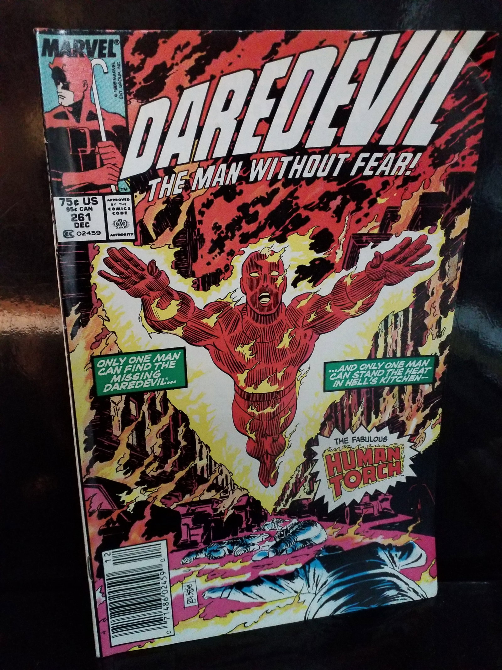 Daredevil #261 Marvel Comic Books Elektra Kingpin Avengers 8 VF+ (1 of 2)