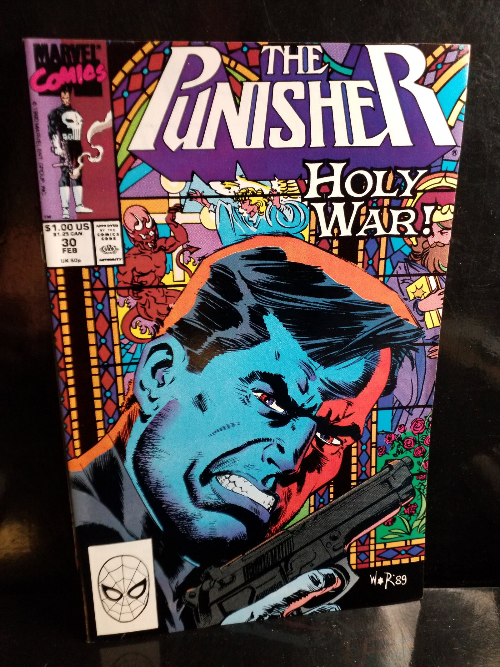 The Punisher #30 (February 1989) Marvel Comics Direct Edition “Holy War Marvel Comic VF+: Higher grade comic, Many Comic books being added, most of which are in Exceptional Condition. Many Grade worthy and higher grade. Please inspect pictures.