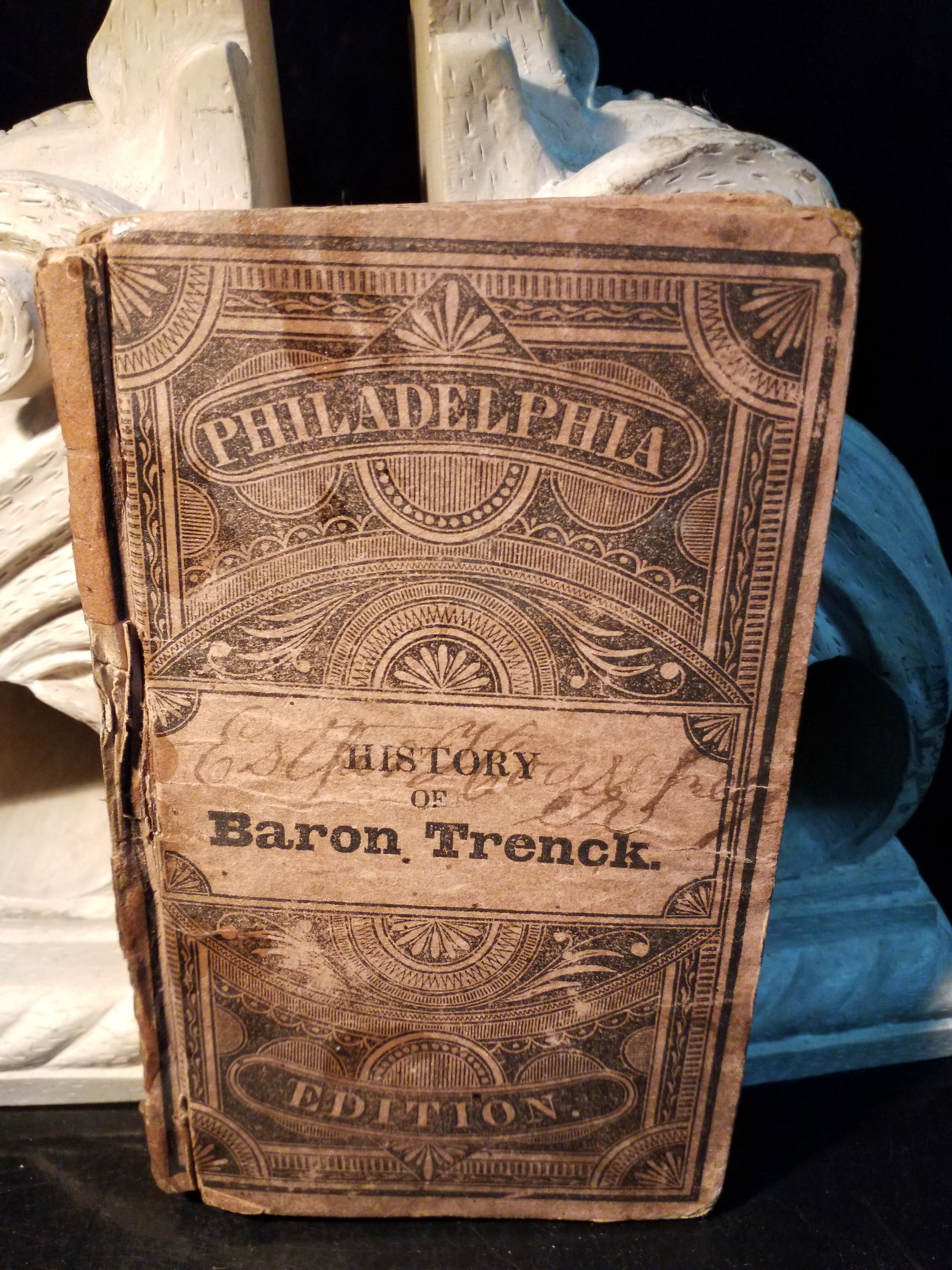 1827 The Life of Baron Frederick Trenck Autobio of the Prussian Officer's decade long imprisonment: This particular printing is a small, abridged American format consisting of around 108 to 116 pages. While Thomas Holcroft's translation was highly popular and reprinted continuously following its ini