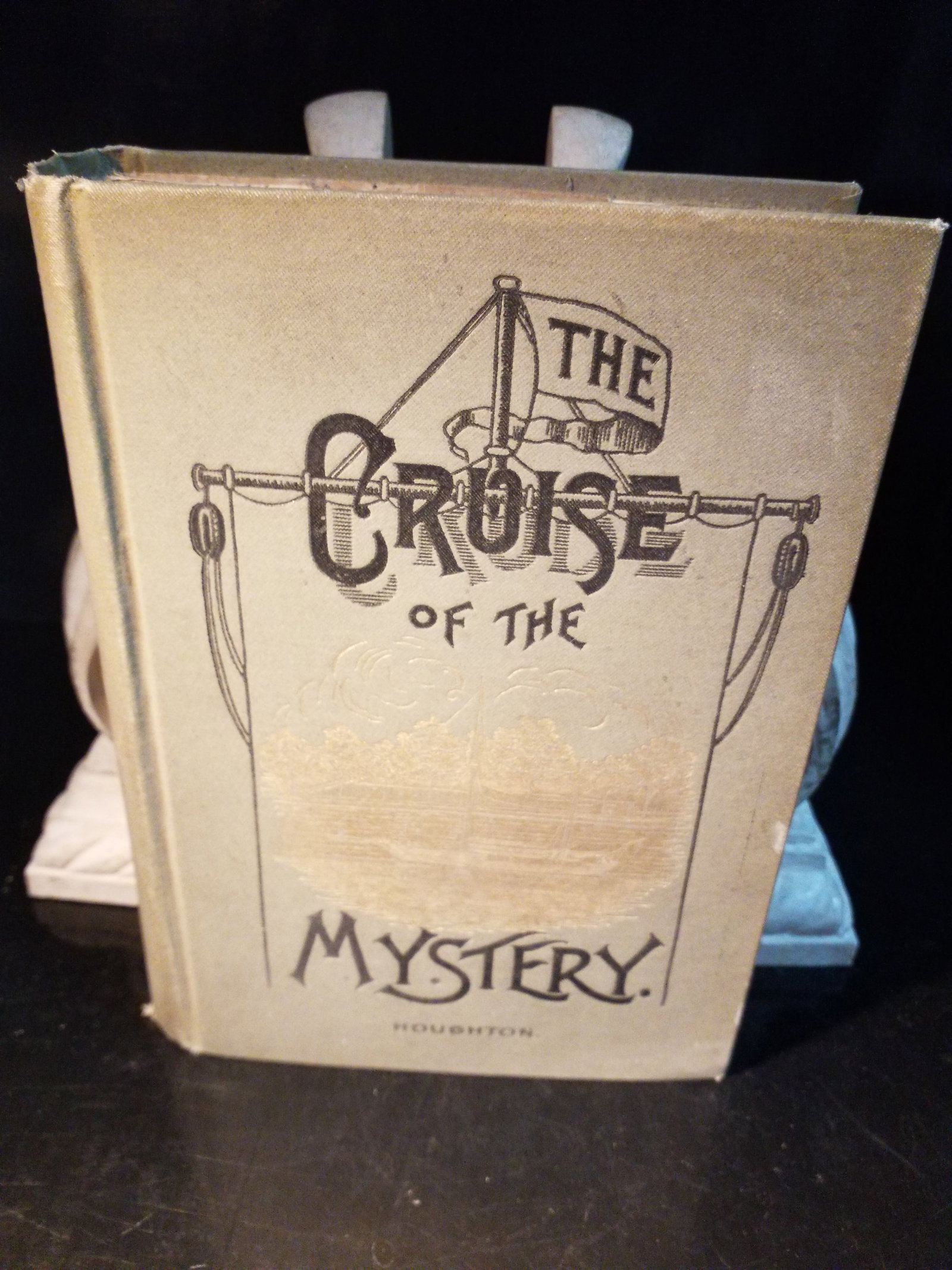 The Cruise of the Mystery Ship by Louise Seymour Houghton 1891 1st edition illustrated: 1891 book The Cruise of the Mystery in McAll Mission Work, authored by Louise Seymour Houghton.Pbulished by the American McCall Association, 1st edition. Slight rubbing and slight wear, but overall a 