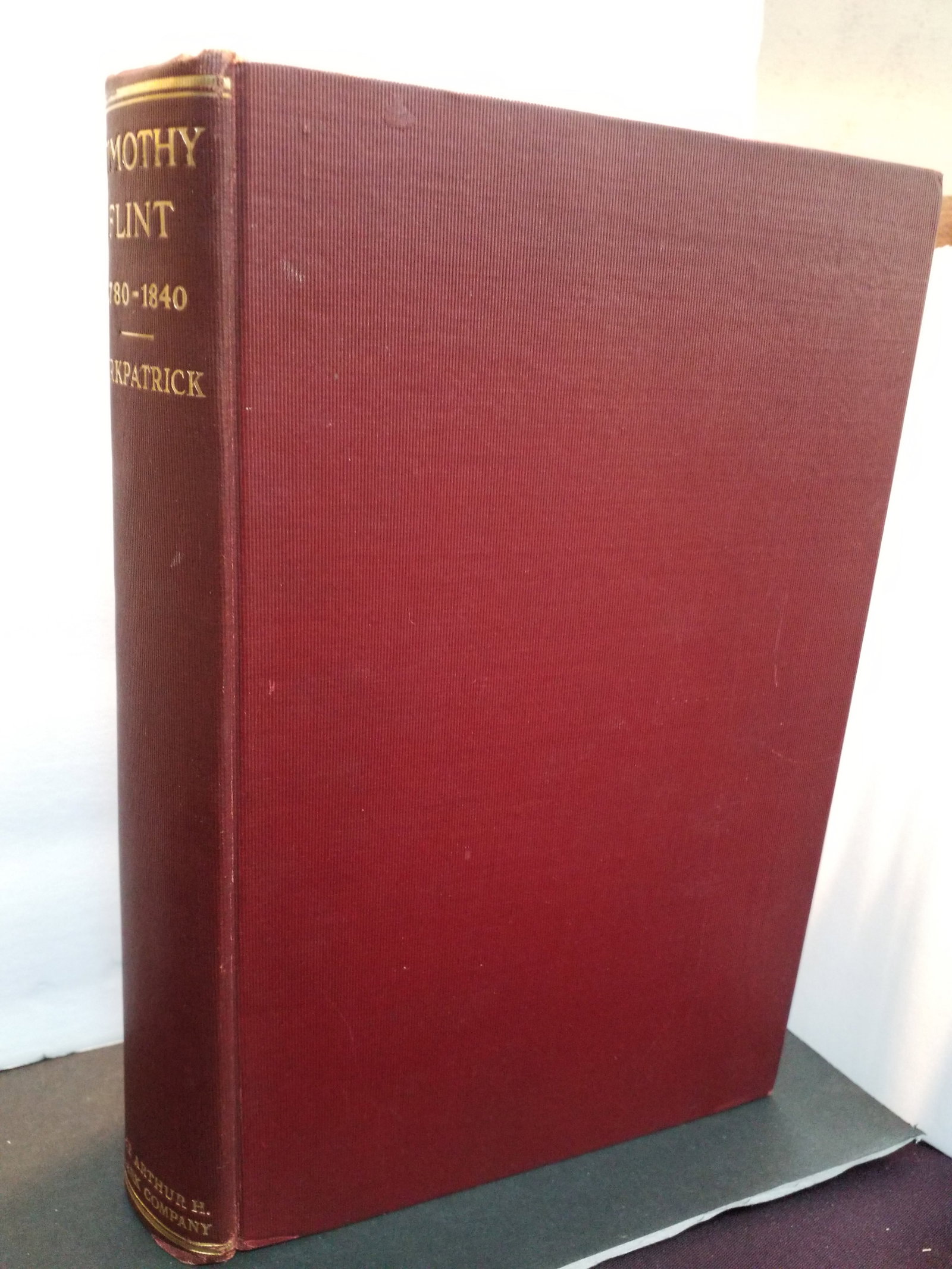 Timothy Flint Pioneer Author Frontiersman by John Ervin KirkPatrick 1911 1st ed. illustrated: first-edition biography of Timo thy Flint, an influential early American writer and missionary. Book Details Title: Timothy Flint: Pioneer, Missionary, Author, Editor, 1780–1840Subtitle: The story o
