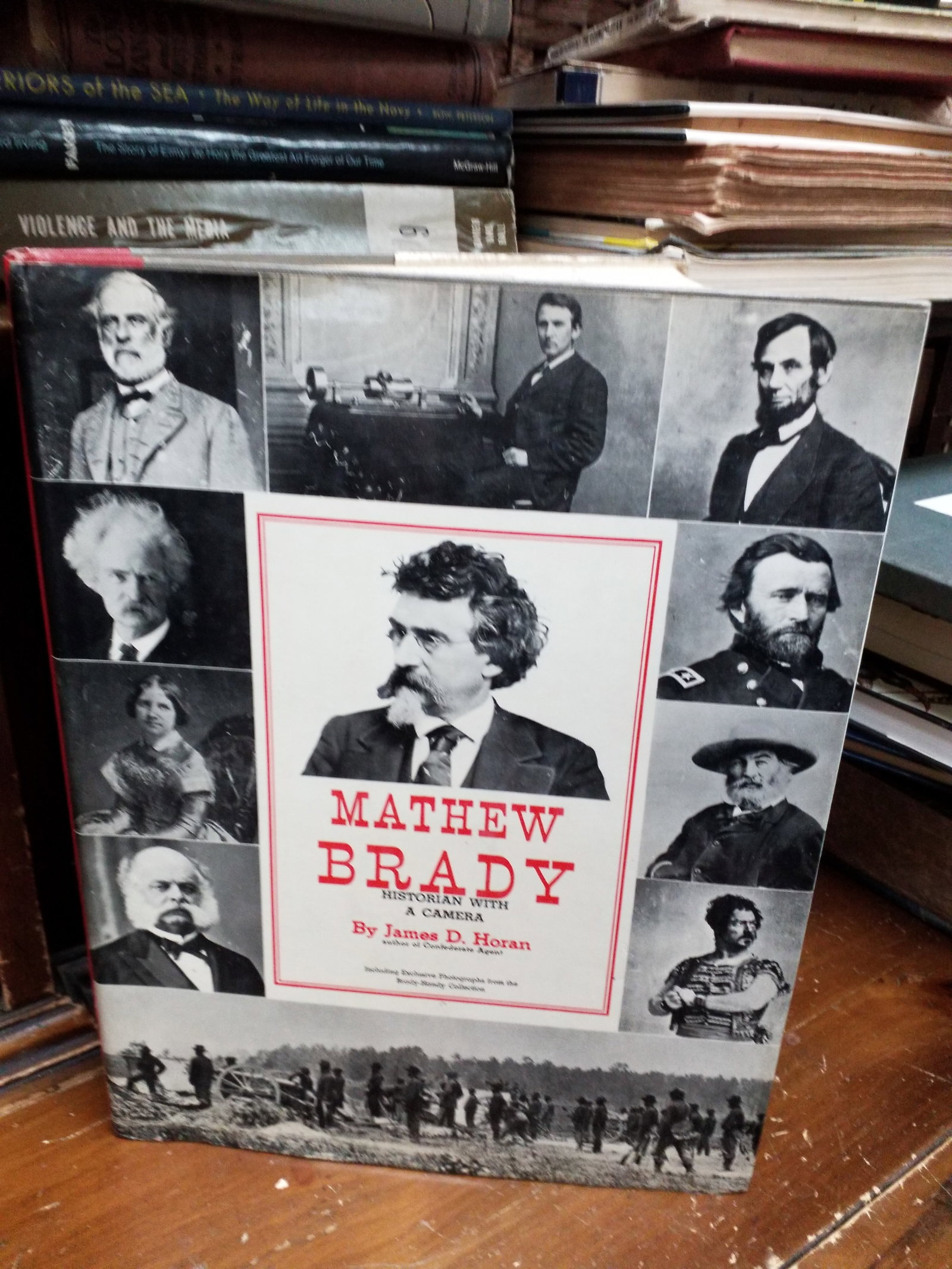 1955 Civil War, Mathew Brady, Historian with a Camera by James D. Horan in jacket VG+ (1 of 16)