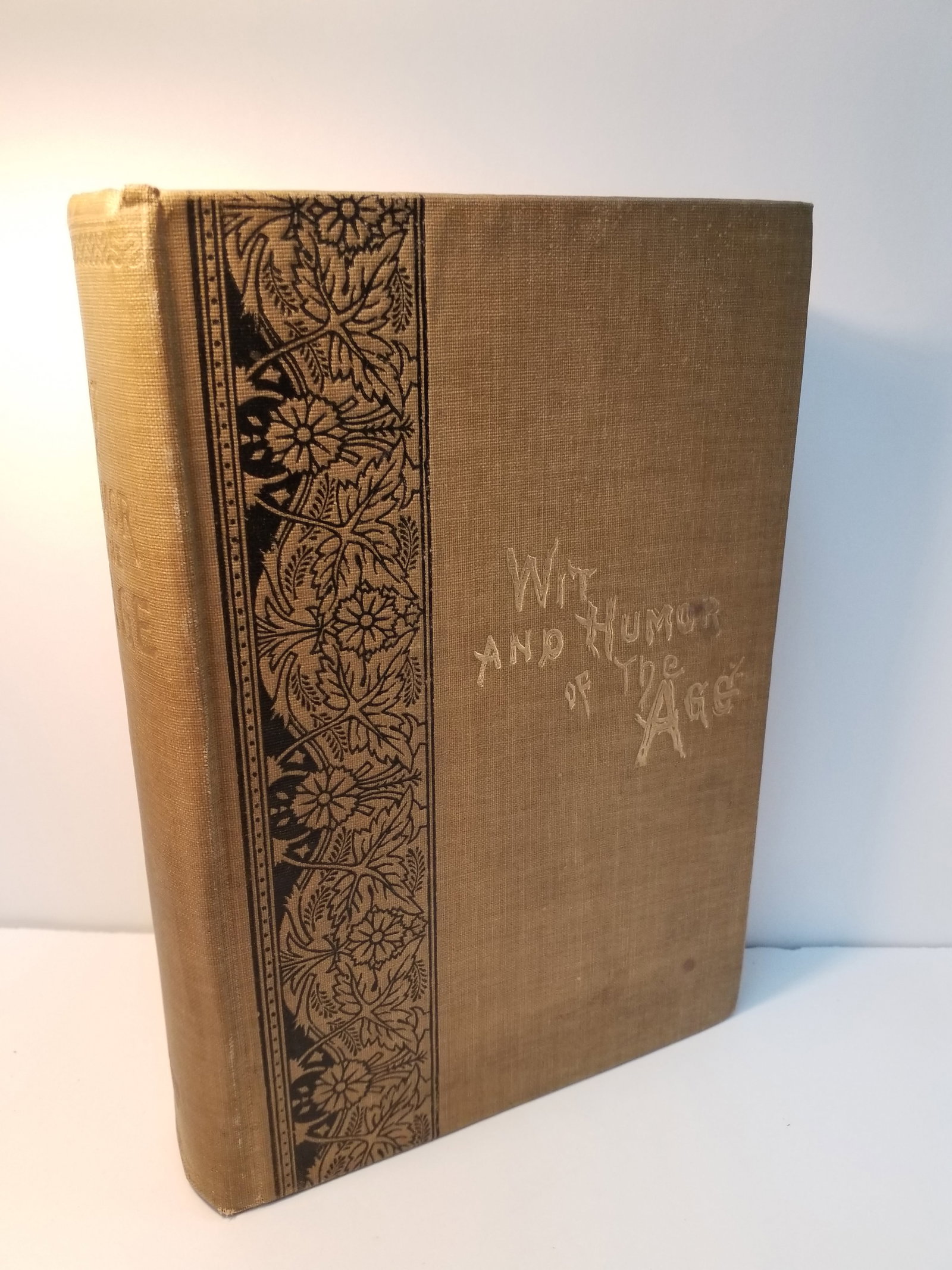 1901 Wit and Humor of the Age Magic Jokes Negro Wit and Grammar Jokes Mark Twain etc. Rare (1 of 11)