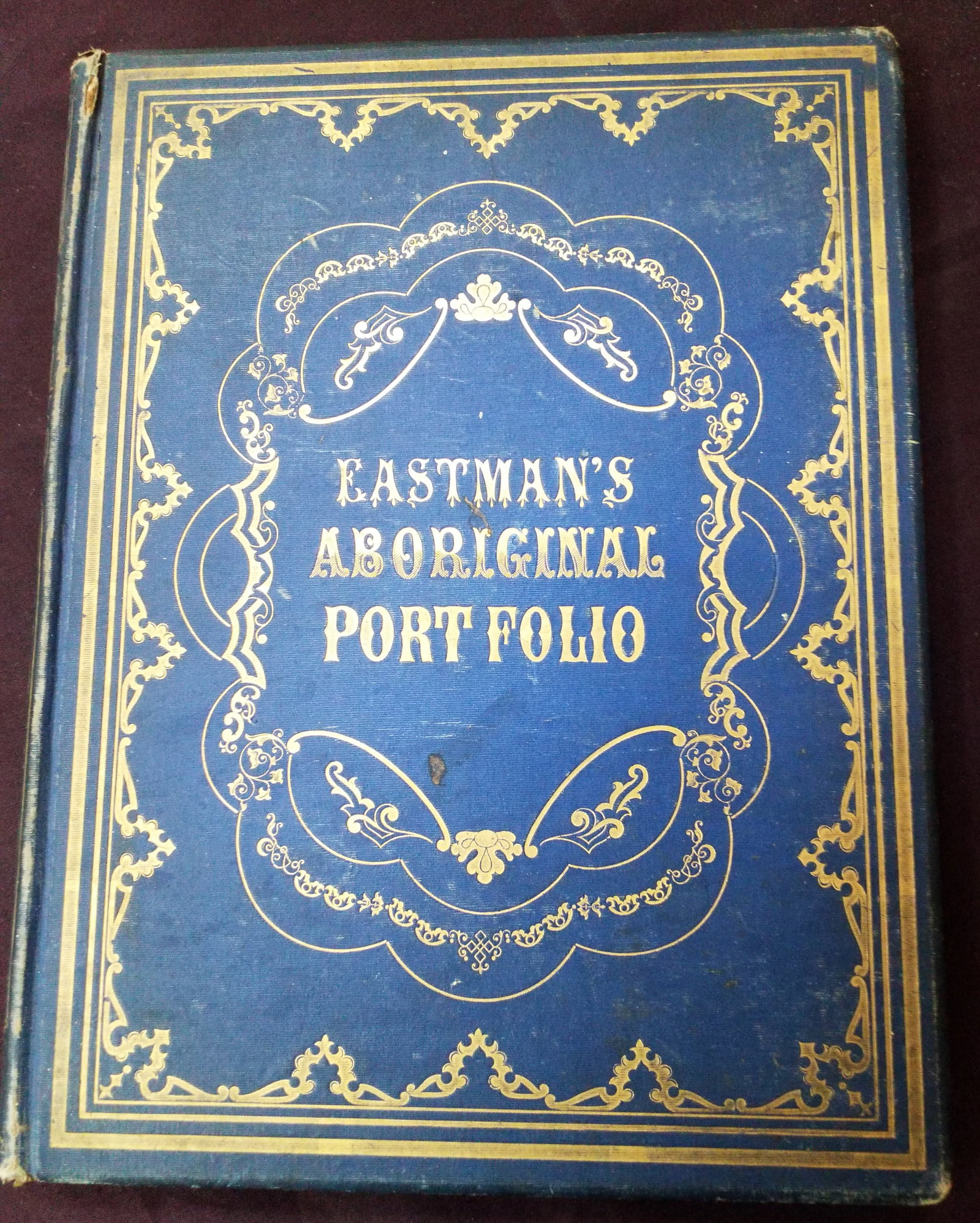 The American Aboriginal Portfolio By Mrs. Mary H. Eastman. Illustrated Native Americans 1853 1st ed (1 of 20)