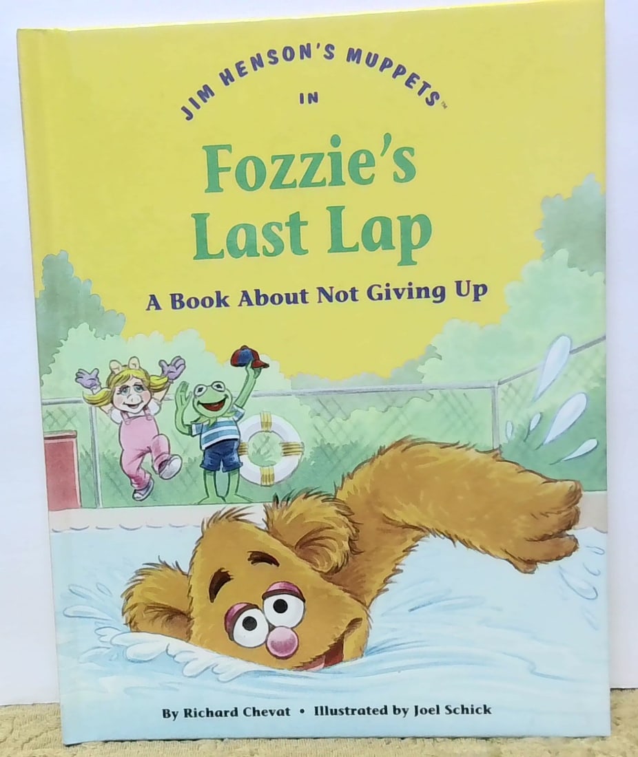 Jim Henson's Muppets in Fozzie's Last Lap: A Book about Not Giving Up 1993New