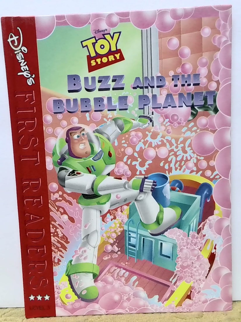 Buzz and the Bubble Planet (Toy Story) - Hardcover, by Judy Katschke Walt Disney 2000: New , Published by Grolier,. This book will make an excellent Gift.