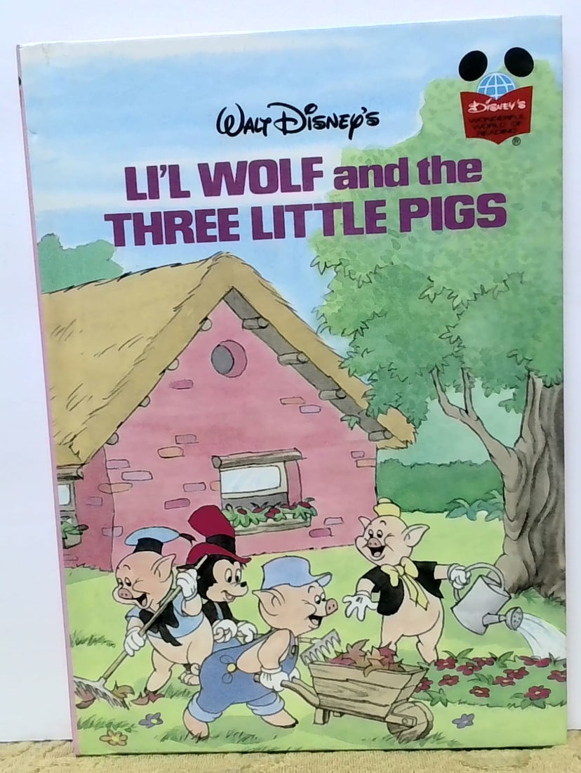 Li'l Wolf And The Three Little Pigs - Disney's Wonderful World Of Reading New: New , Published by Grolier,. This book will make an excellent Gift.