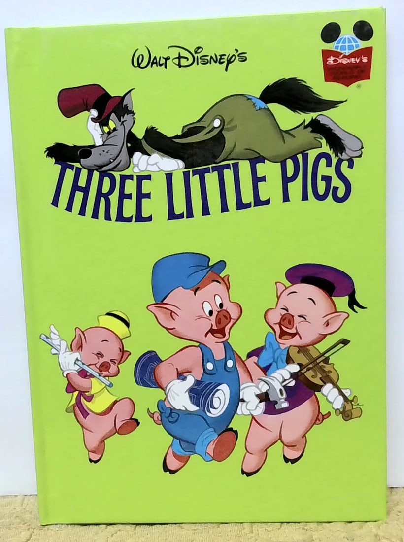 Walt Disney's Three Little Pigs Disney's Wonderful World Of Reading New: New , Published by Grolier,. This book will make an excellent Gift.