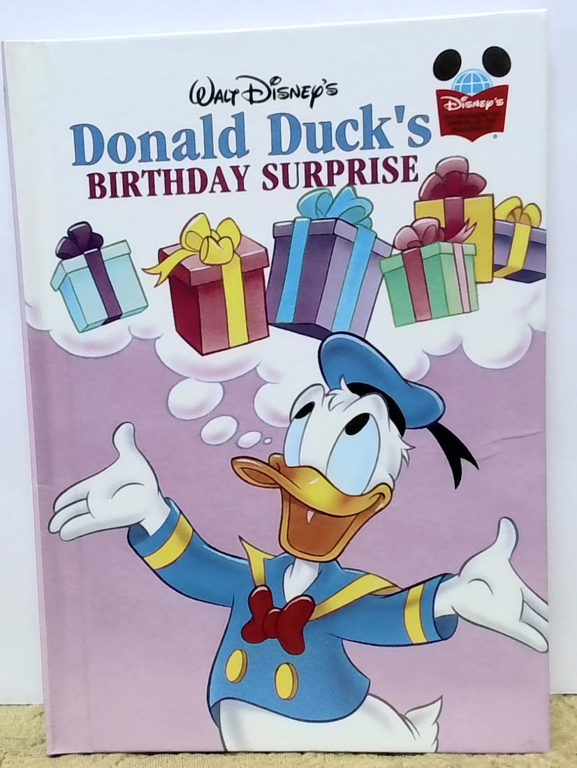 Disney's Donald Duck Birthday Surprise HC Hardcover Children's Book 1998 New 1st Am Ed: New , Published by Grolier,. This book will make an excellent Gift.