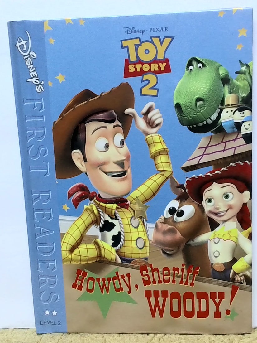 Disney's First Readers Toy Story 2 Pixar Howdy Sheriff Woody! Hardcover NEW: New , Published by Grolier,. This book will make an excellent Gift.