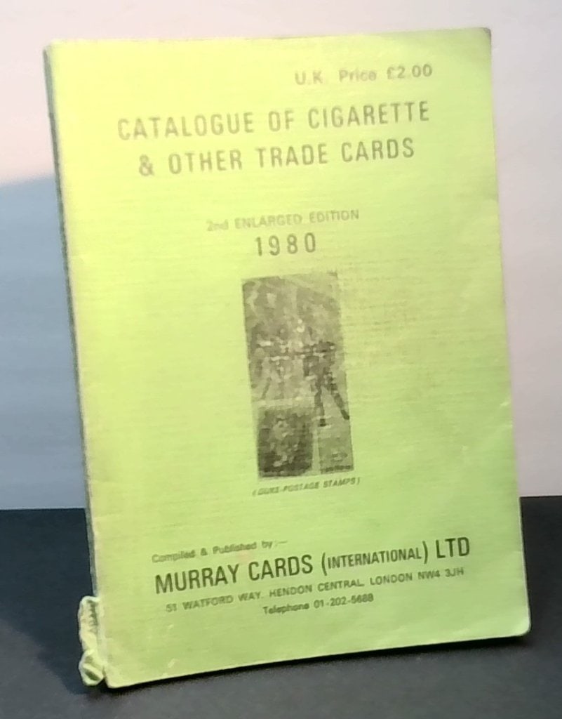Murray Cards Trade Card Catalogue 1980: Murray Cards International Ltd, Catalogue Of Cigarette & Other Trade Cards, 1980, 2nd Enlarged Edition.