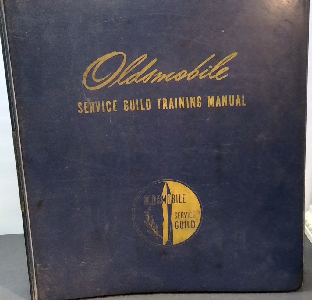 Oldsmobile Service Guild Training Manual 1966: Oldsmobile Service Guild Training Manual, Volume 16-17, 1966, Loose-Leaf Binder, Technical Automotive Service Information, Diagrams, Specifications.