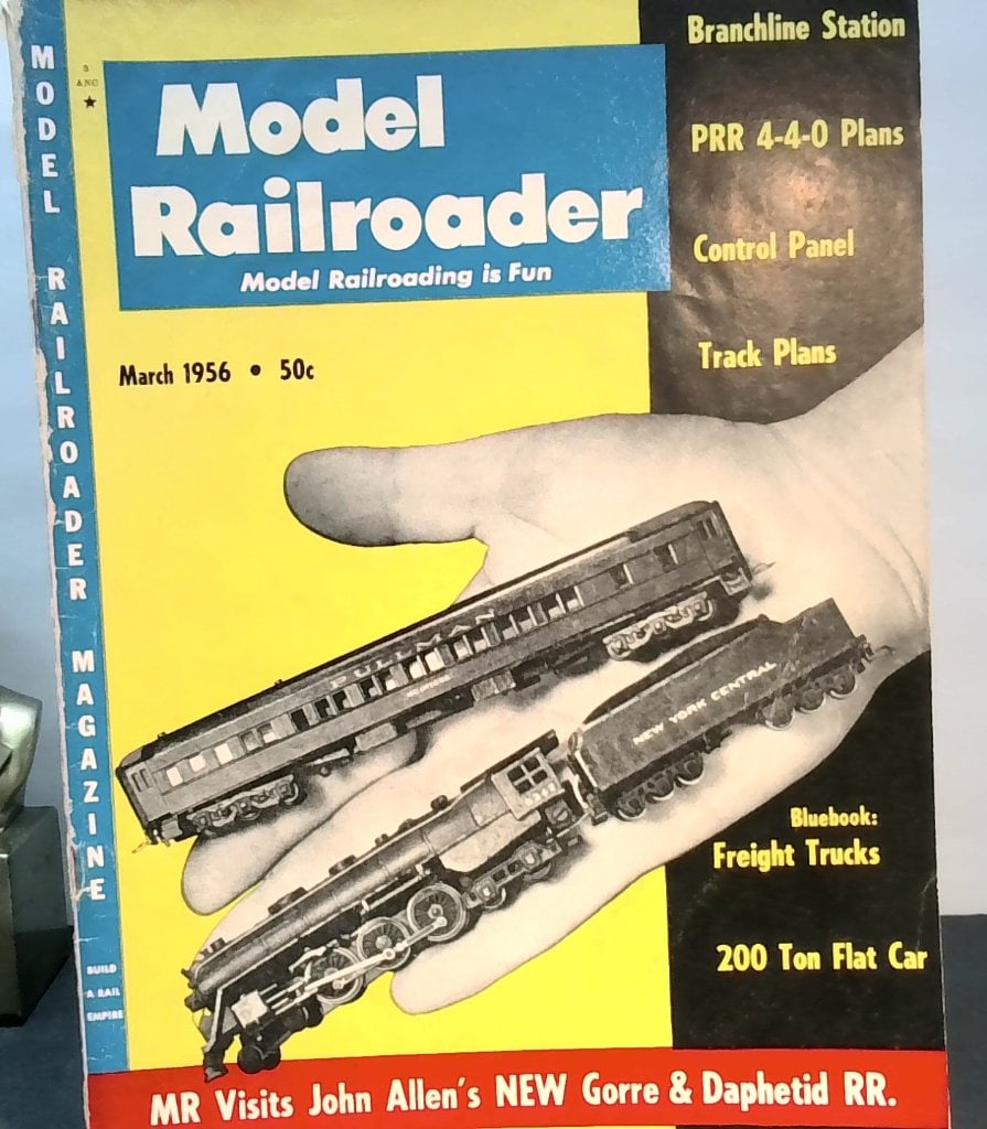 Model Railroader Magazine March 1956 (1 of 8)