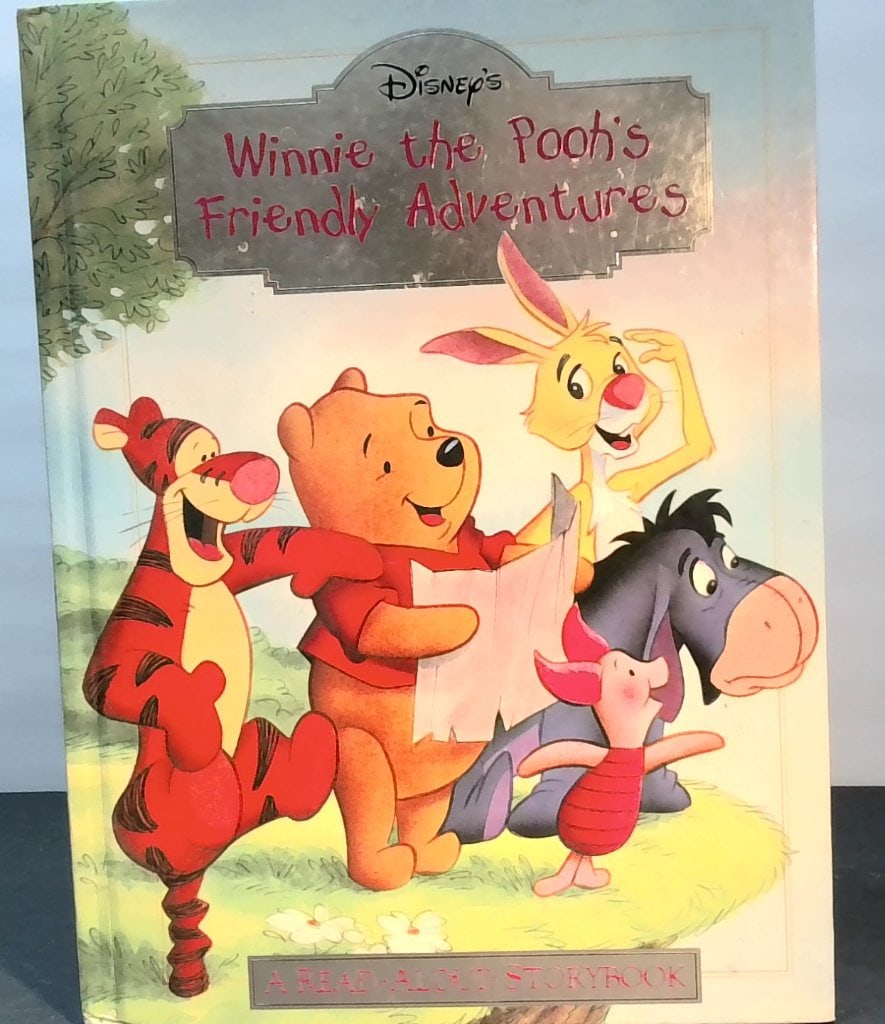 Disney's Winnie The Pooh's Friendly Adventures: Disney's Winnie The Pooh's Friendly Adventures, Mouse Works, 1999, First Edition, Hardcover Read-Aloud Storybook.