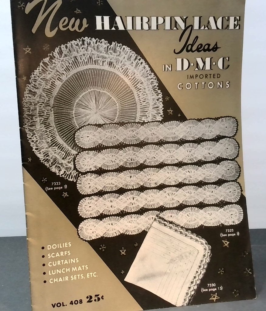 D.M.C. New Hairpin Lace Ideas Vol. 408 (1 of 6)