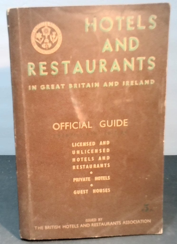 Vtg Hotels And Restaurants Official Guide (1 of 15)