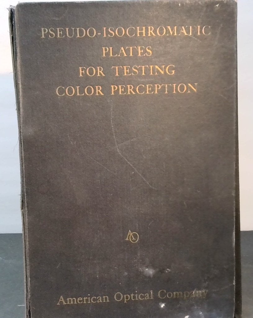 American Optical Color Perception Test Book (1 of 6)