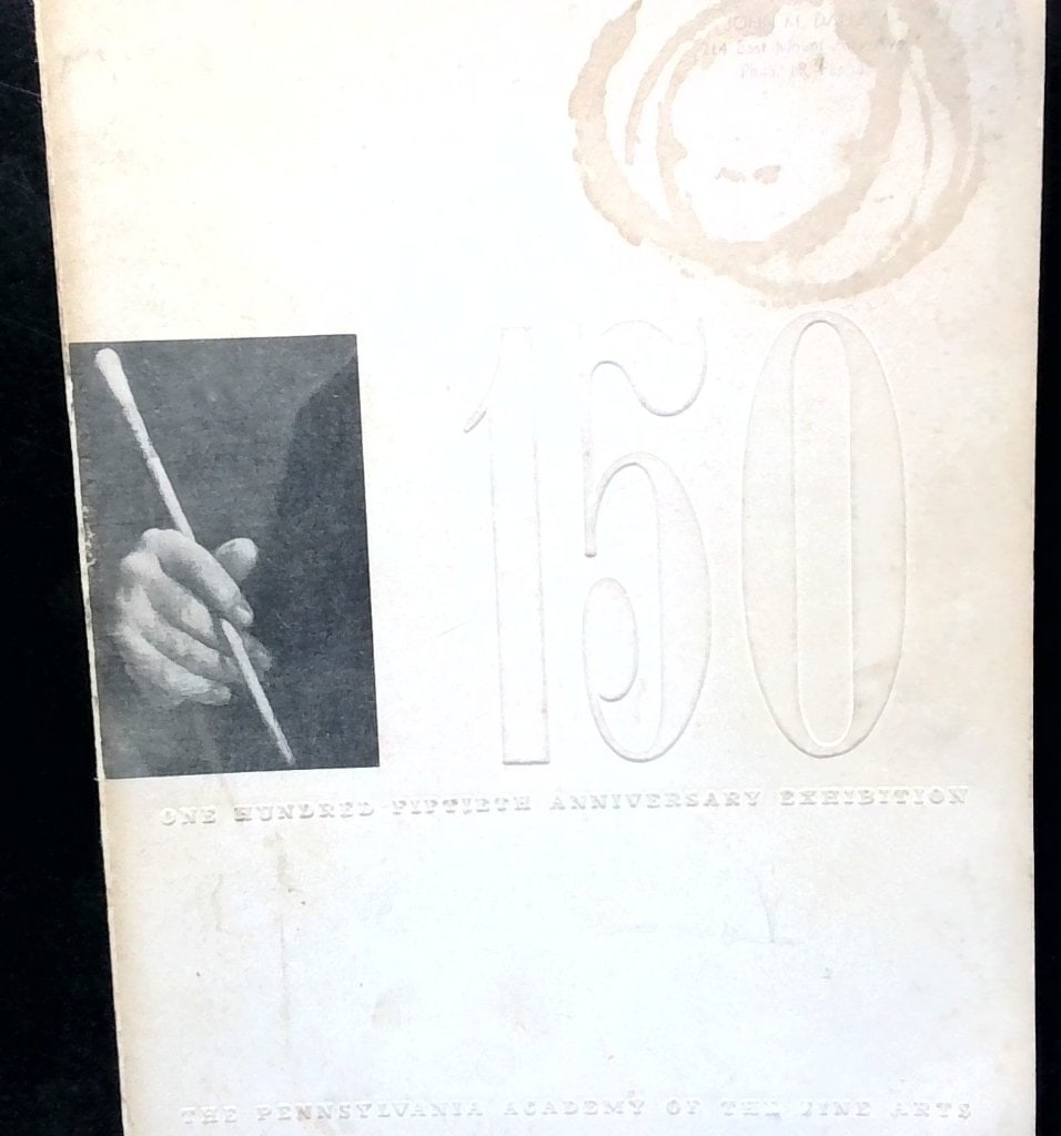 PAFA 150th Anniversary Exhibition Catalog 1955 (1 of 13)