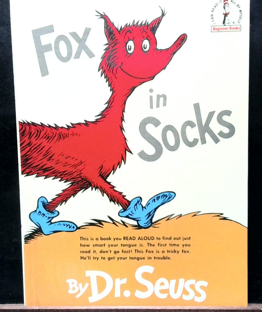 Dr. Seuss Fox In Socks Hardcover Book (1 of 5)