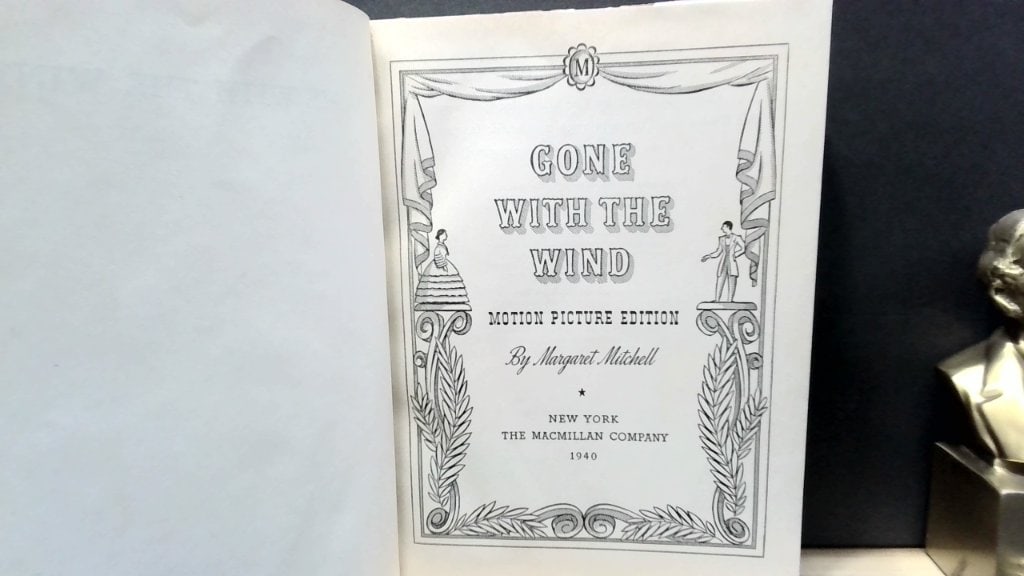 Gone w/ The Wind 1940 Motion Picture Edition (1 of 10)