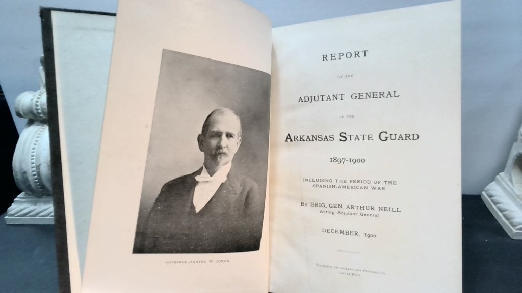 Report Of The Adjutant General Arkansas 1900 (1 of 9)