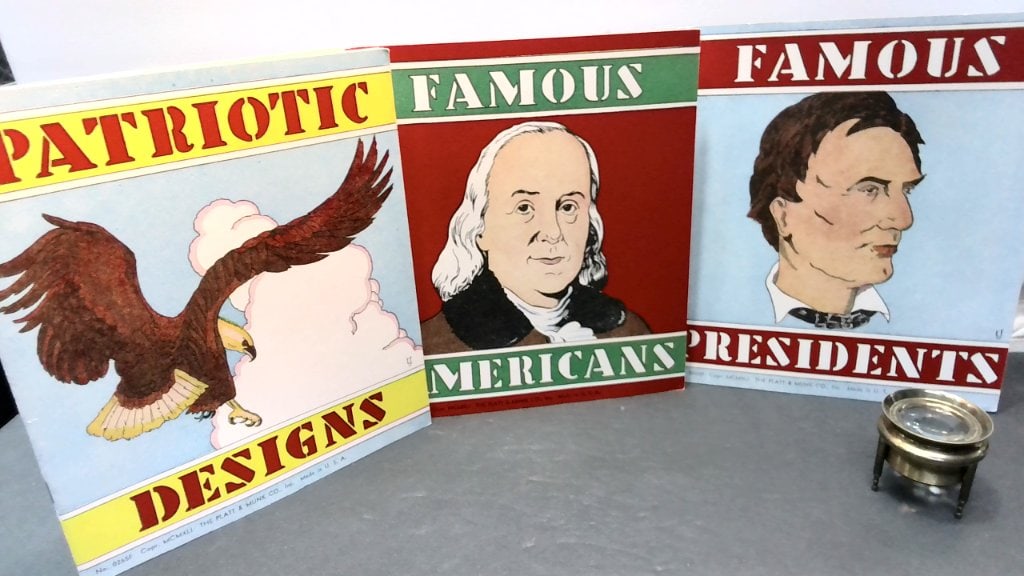Platt & Munk Vtg Color-By-Number Books (1 of 8)