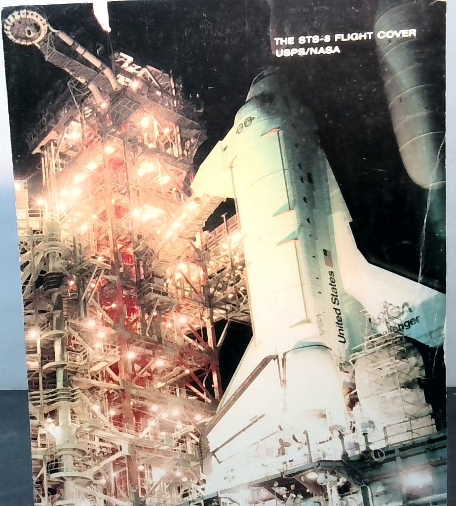 USPS/NASA STS-8 Flight Cover 1983 (1 of 3)