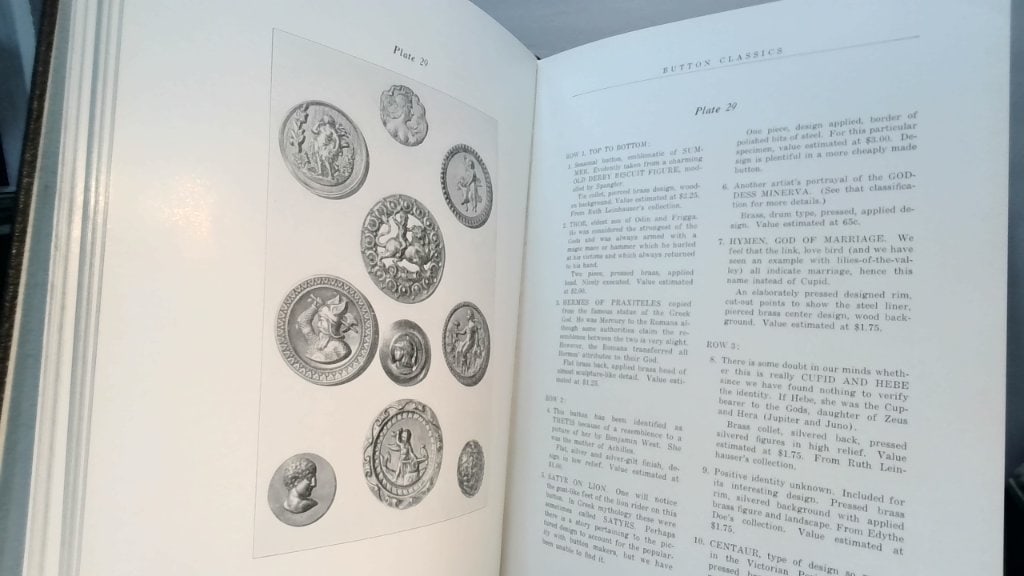 Button Classics By Couse And Maple Reference Book - 10