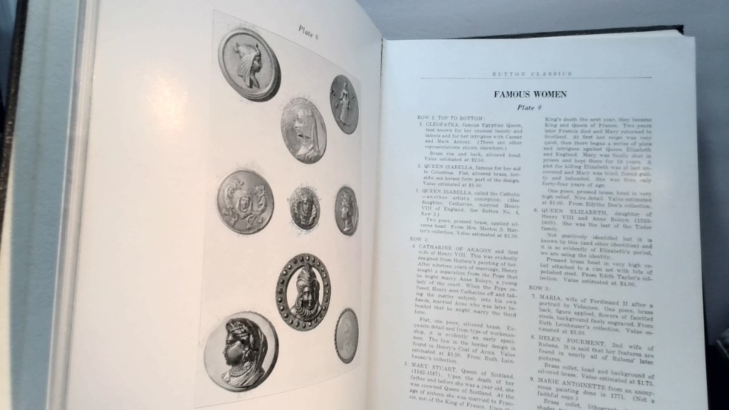 Button Classics By Couse And Maple Reference Book - 14