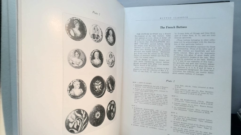 Button Classics By Couse And Maple Reference Book - 15