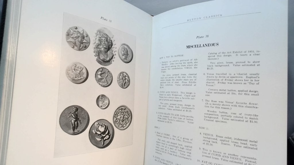 Button Classics By Couse And Maple Reference Book - 8