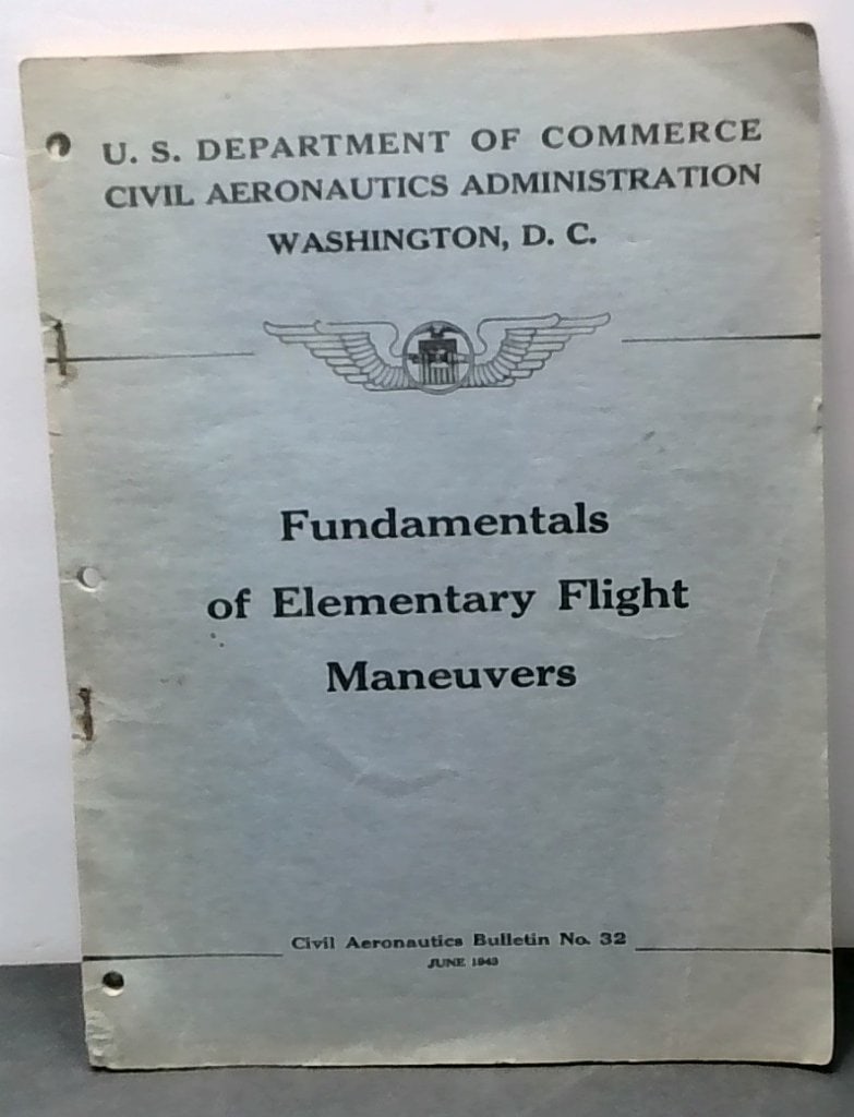 1943 Civil Aeronautics Bulletin No. 32 Manual (1 of 12)