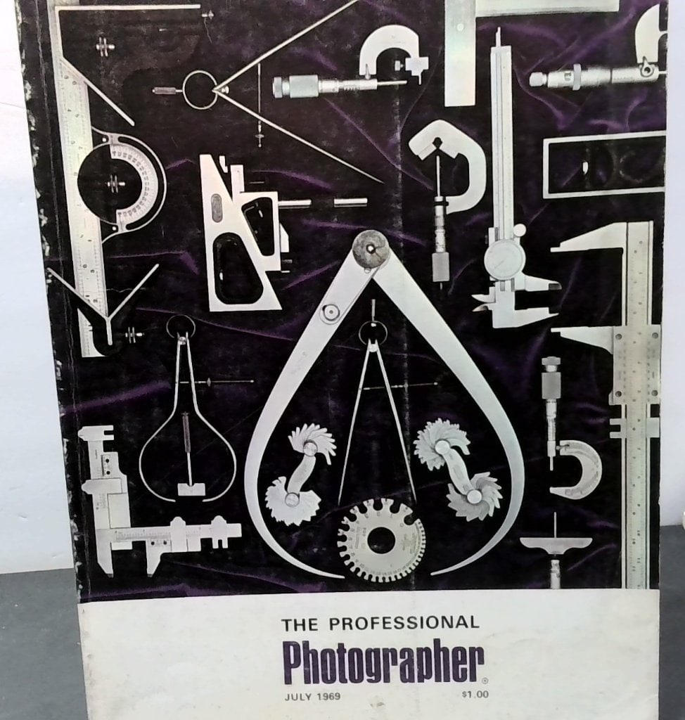 The Professional Photographer Magazine July 1969: The Professional Photographer Magazine, July 1969, Vol 96 No 1886, Vtg Trade Publication, Photography Industry News, Equipment Advertisements, Technical Articles.