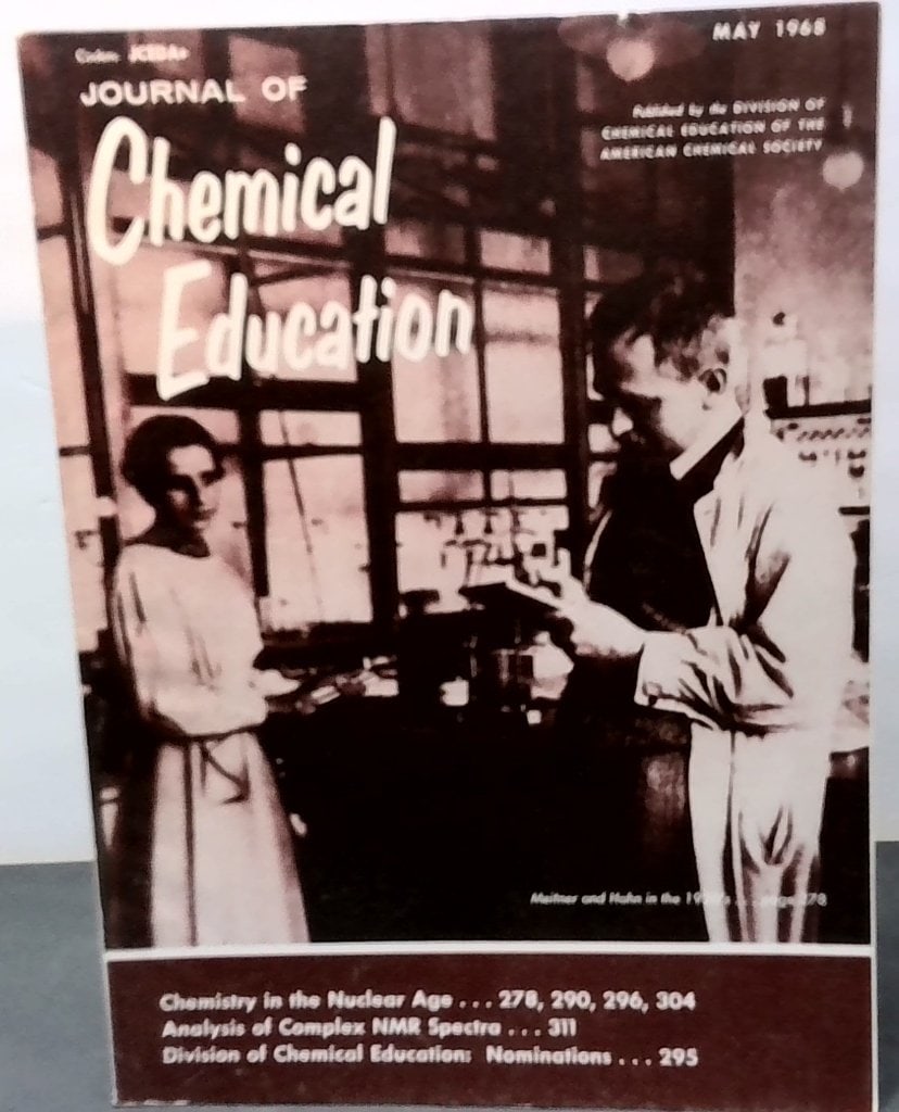 Journal Of Chemical Education May 1968: Journal Of Chemical Education, May 1968, Vol 45, No 5, Published By The Division Of Chemical Education Of The American Chemical Society, Softcover Periodical.
