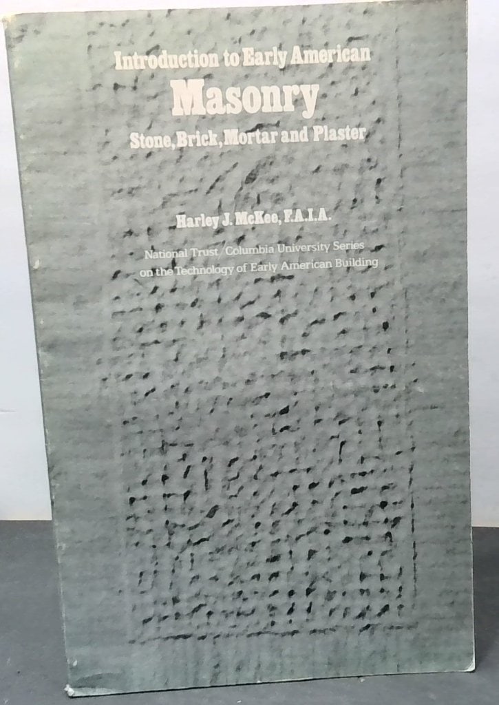 Introduction To Early American Masonry Book (1 of 4)