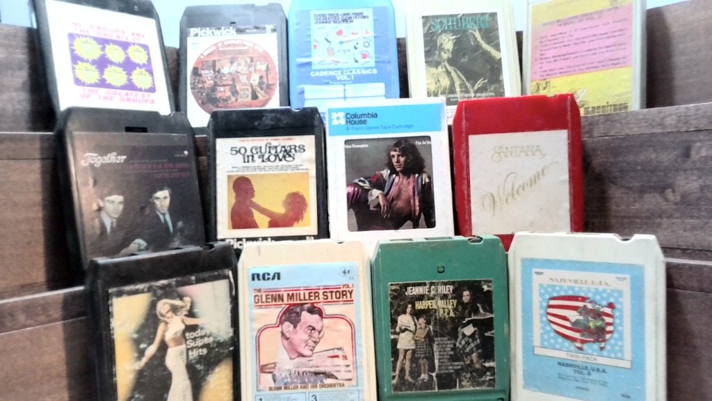 Assorted Vtg 8-Track Tape Cartridges (1 of 10)