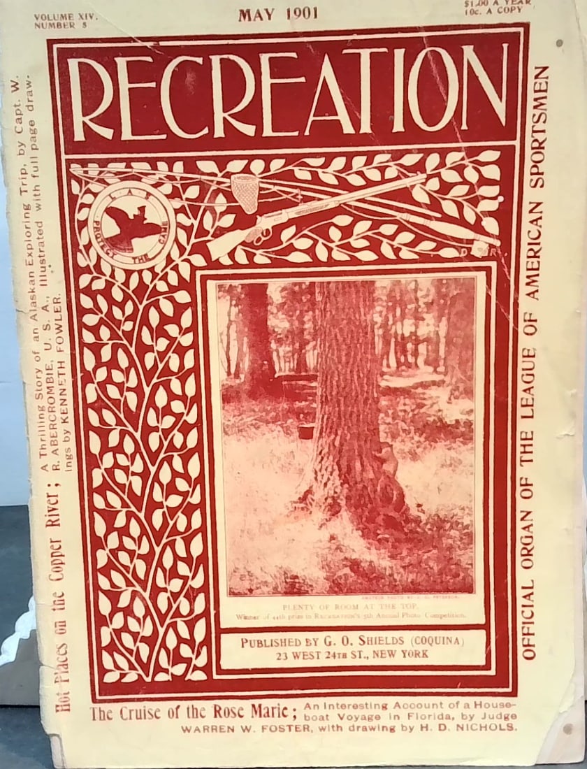 Recreation Magazine May 1901 Vol XIV No 5 (1 of 10)